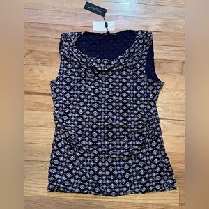 NEW Cable & Gauge women’s sleeveless blouse size L NWT